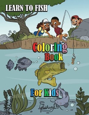 Learn to Fish Coloring Book for Kids