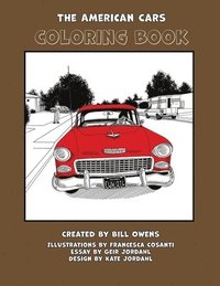 bokomslag American Cars - Coloring Book
