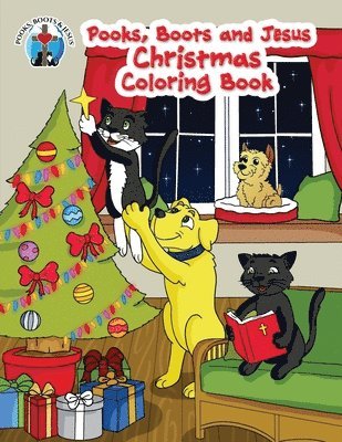 Julie K Wood - Pooks, Boots and Jesus Christmas Coloring Book, Häftad