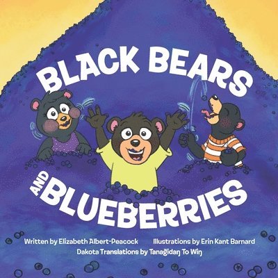 Black Bears and Blueberries 1