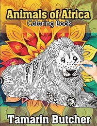 bokomslag Animals of Africa Coloring Book