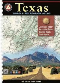 bokomslag Texas Road and Recreation Atlas