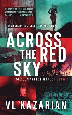VL Kazarian - Across the Red Sky - Silicon Valley Murder #2, Häftad