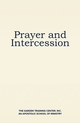 Prayer and Intercession