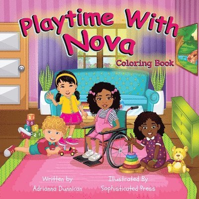 Playtime With Nova Coloring Book
