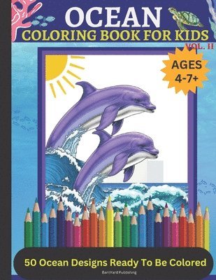 Ocean Coloring Book For Kids Volume II 1