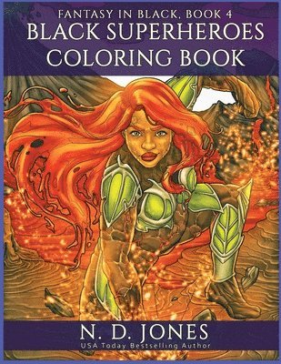 Black Superheroes Coloring Book 1