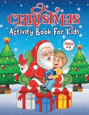 Christmas Activity Book for Kids Ages 4-8 1