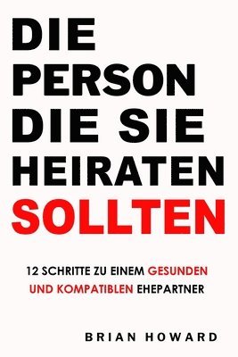 bokomslag Person Die Sie Heiraten Sollten
