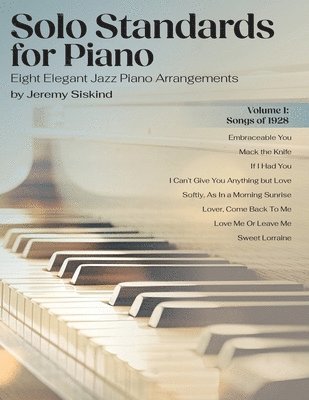 bokomslag Solo Standards for Piano