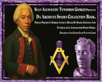 bokomslag Sean Alemayehu Tewodros Giorgis presents Da Archives Spades Collection Book. Prince President Giorgis Ancient Heads Of Spades Editions And Intergalactic Ambassador Spades Series. Hologram And Color...