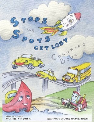 bokomslag Stops and Spots Get Lost Coloring Book