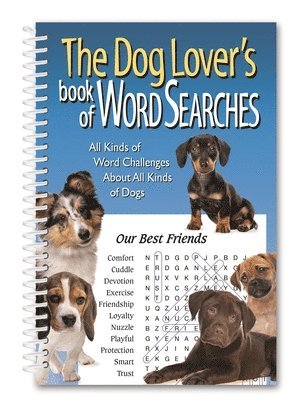 Product Concept Editors - The Dog Lover's Book of Word Searches, Häftad