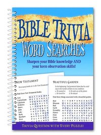 bokomslag Bible Trivia Word Searches