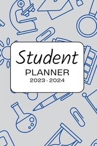 bokomslag 2023 - 2024 Student Planner for Middle & High School Students in Blue