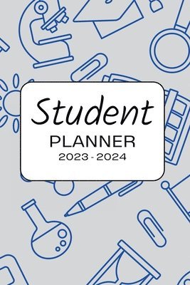 2023 - 2024 Student Planner for Middle & High School Students in Blue 1