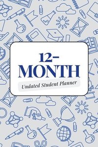 bokomslag 12-Month Undated Student Planner