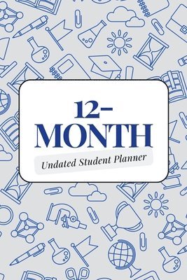 12-Month Undated Student Planner 1