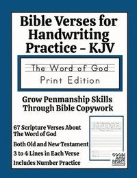bokomslag Bible Verses for Handwriting Practice - KJV: Word of God Print Edition