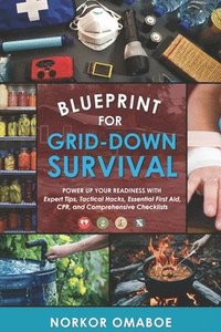 bokomslag Blueprint for Grid-Down Survival: Power up Your Readiness with Expert Tips, Tactical Hacks, Essential First Aid, CPR, and Comprehensive Checklists