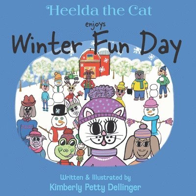 Heelda the Cat enjoys Winter Fun Day 1