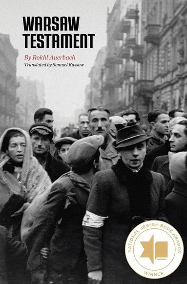 Rokhl Auerbach - Warsaw Testament, Häftad