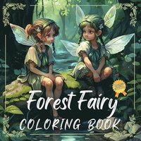 bokomslag Forest Fairy Coloring Book
