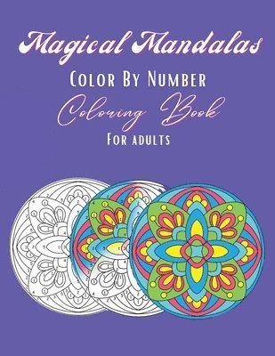 Magical Mandalas Color By Number Coloring Book 1