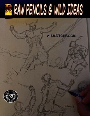 Daniel Morris Monroe - DMON COMICS-Raw Pencils & Wild Ideas, Häftad