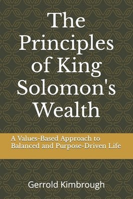 bokomslag Principles of King Solomon's Wealth