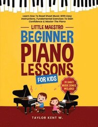 bokomslag Beginner Piano Lessons For Kids