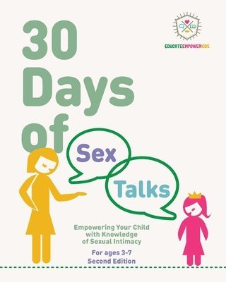 bokomslag 30 Days of Sex Talks for Ages 3-7