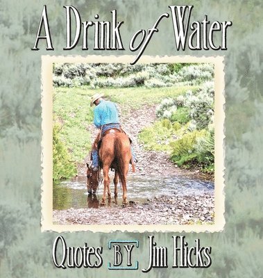 bokomslag A Drink of Water - Quotes by Jim Hicks