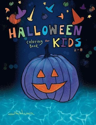 Halloween Coloring Book For Kids 2-8 1