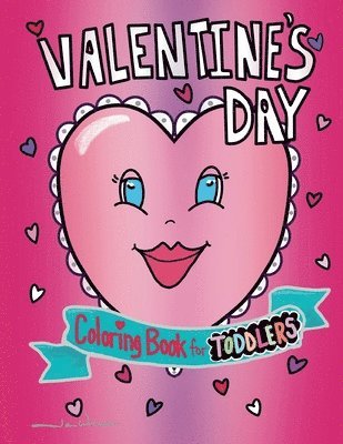 bokomslag Valentine's Day Coloring Book for Toddlers