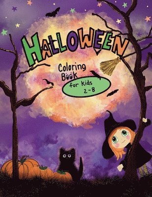 bokomslag Halloween Coloring Book for Kids 2 - 8