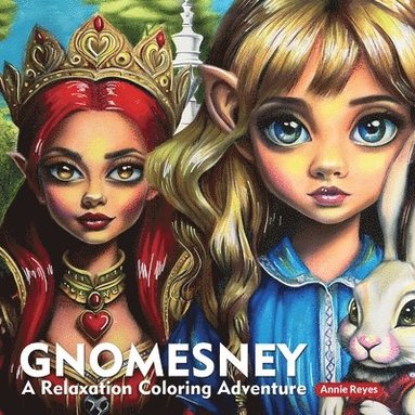 bokomslag Gnomesney. A Relaxation Coloring Adventure. Greyscale Coloring Book for Adults