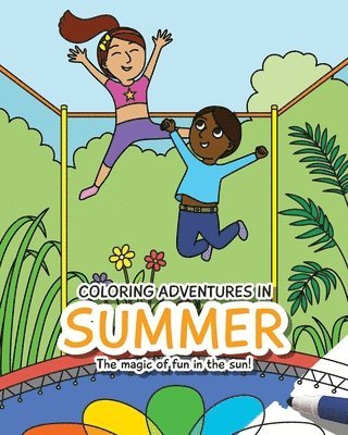 bokomslag Coloring Adventures in Summer