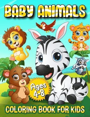 bokomslag Baby Animals Coloring Book