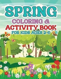 bokomslag Spring Coloring & Activity Book