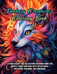 bokomslag Fantasy Creatures Coloring Book