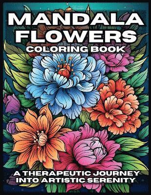 Mandala Flowers Coloring Book