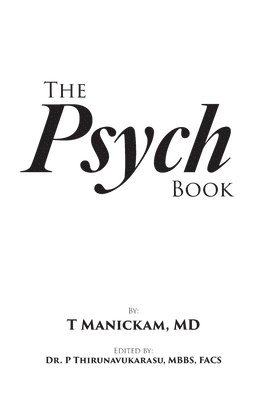 Thirunavukarasu Manickam, Pragatheeshwar Thirunavukarasu - Psych Book, Häftad