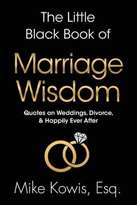 bokomslag The Little Black Book of Marriage Wisdom