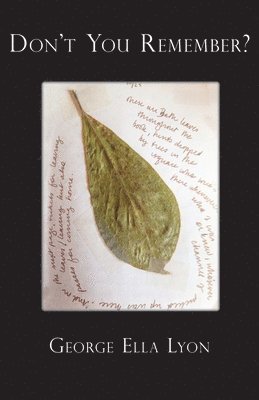 George Ella Lyon - Don't You Remember?, Häftad