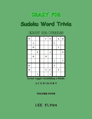 bokomslag Crazy For Sudoku Word Trivia
