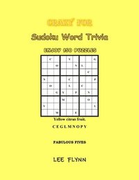 bokomslag Crazy For Sudoku Word Trivia