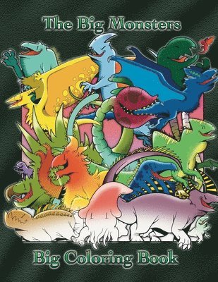 Big Monsters Big Coloring Book, Häftad