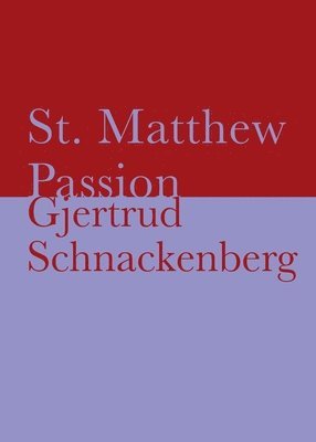 bokomslag St. Matthew Passion