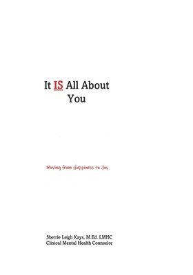 It IS All About You 1